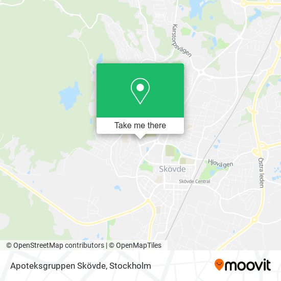 Apoteksgruppen Skövde map