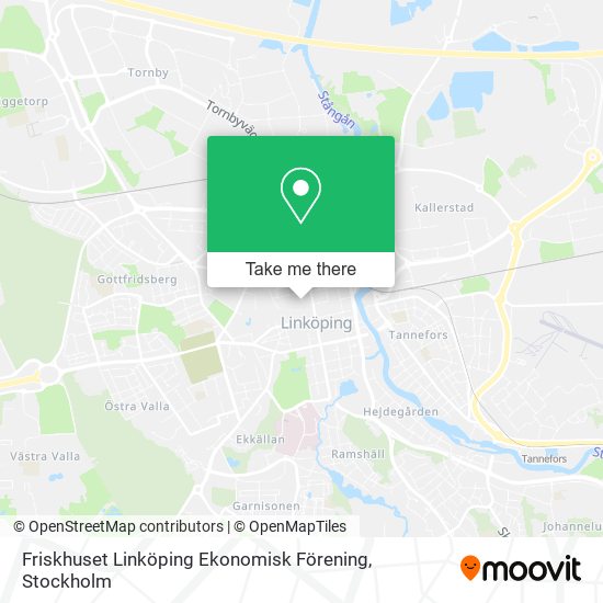 Friskhuset Linköping Ekonomisk Förening map