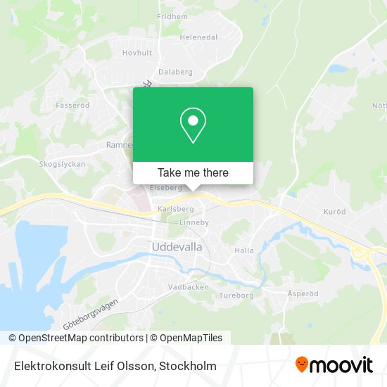 Elektrokonsult Leif Olsson map