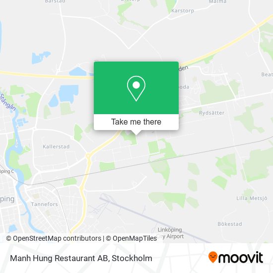 Manh Hung Restaurant AB map