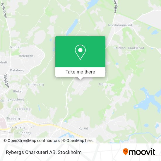Rybergs Charkuteri AB map