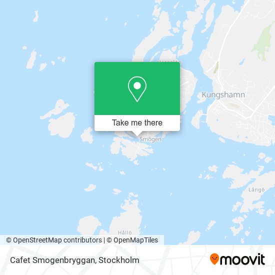 Cafet Smogenbryggan map