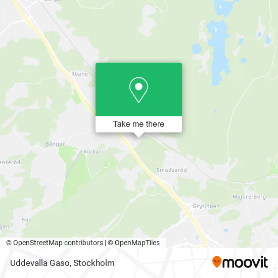 Uddevalla Gaso map