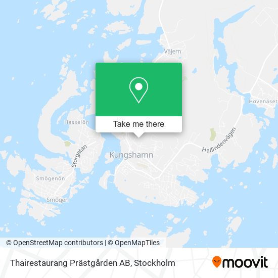 Thairestaurang Prästgården AB map