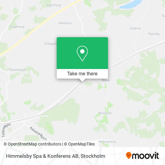 Himmelsby Spa & Konferens AB map