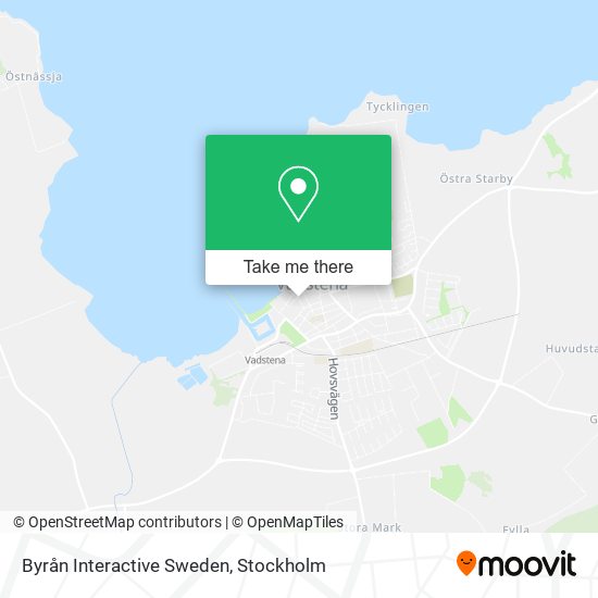 Byrån Interactive Sweden map