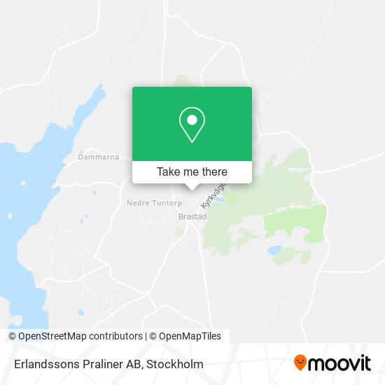 Erlandssons Praliner AB map