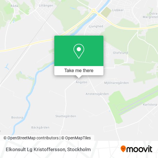 Elkonsult Lg Kristoffersson map