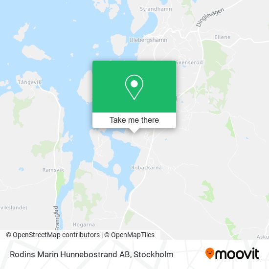 Rodins Marin Hunnebostrand AB map