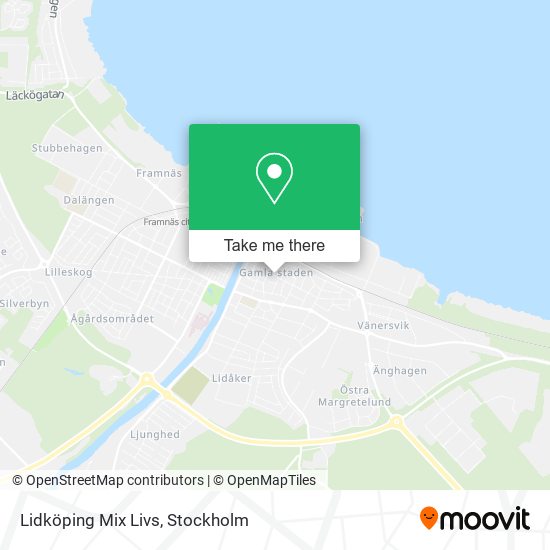Lidköping Mix Livs map