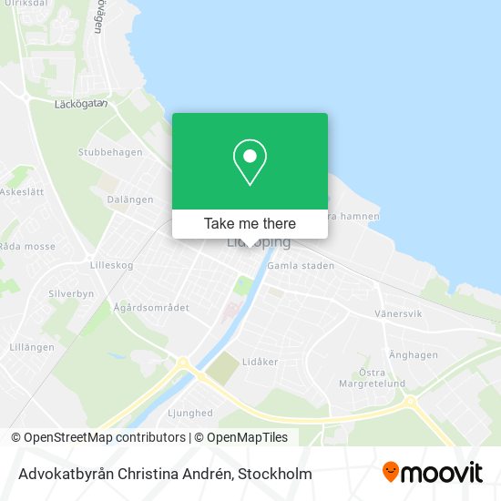 Advokatbyrån Christina Andrén map