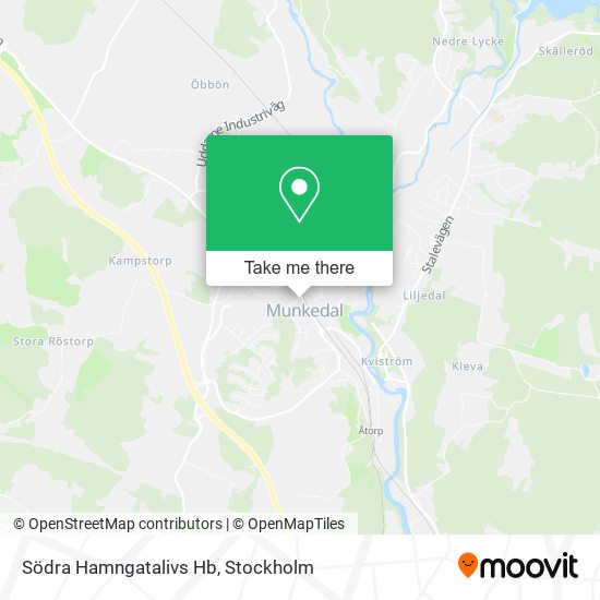 Södra Hamngatalivs Hb map