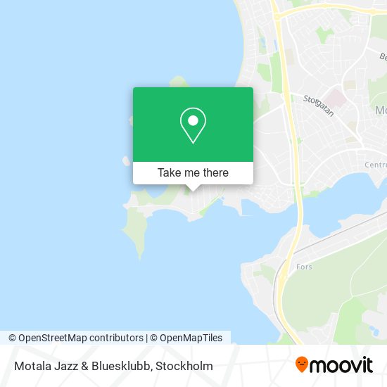 Motala Jazz & Bluesklubb map