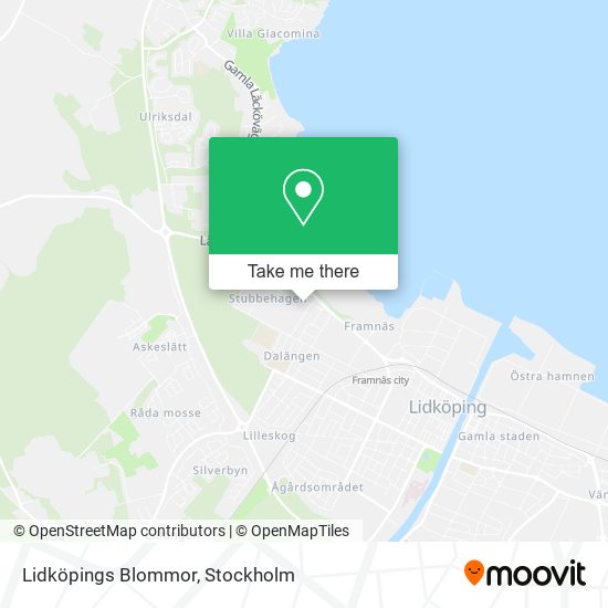 Lidköpings Blommor map