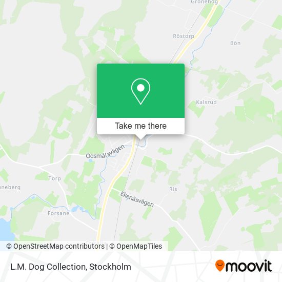 L.M. Dog Collection map