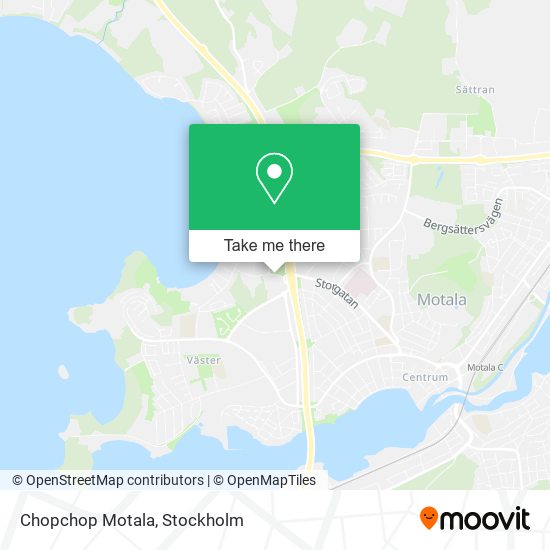 Chopchop Motala map