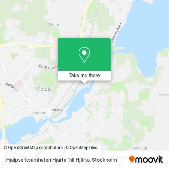 Hjälpverksamheten Hjärta Till Hjärta map