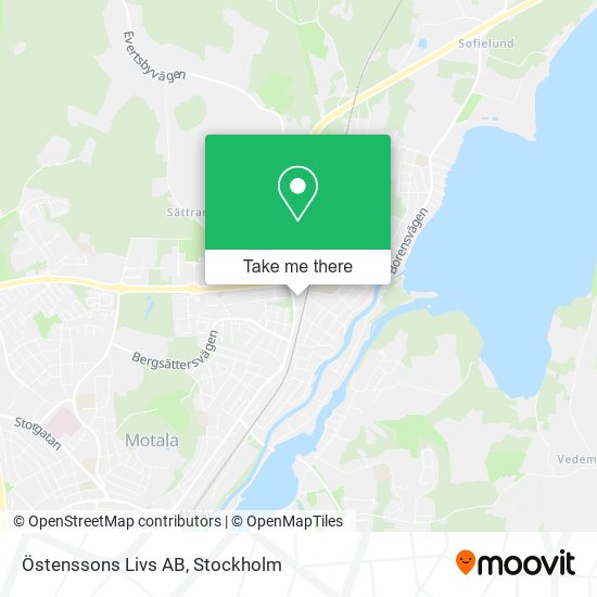 Östenssons Livs AB map