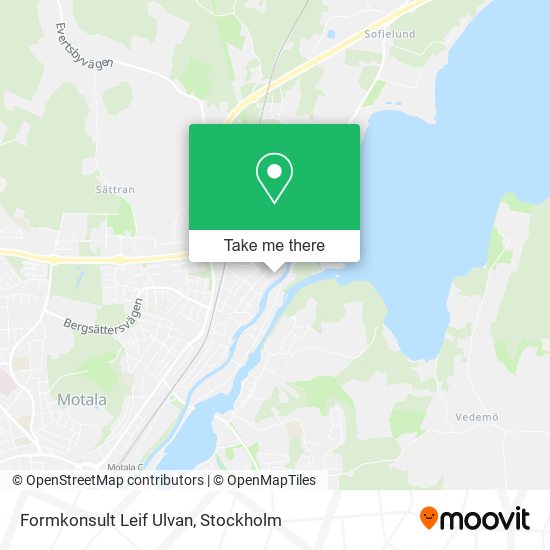 Formkonsult Leif Ulvan map