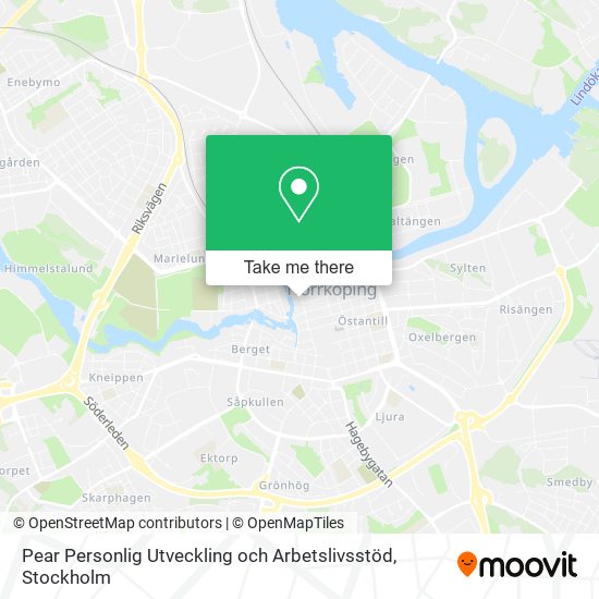 Pear Personlig Utveckling och Arbetslivsstöd map