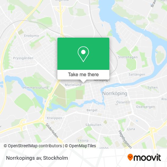 Norrkopings av map