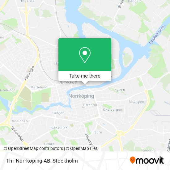 Th i Norrköping AB map