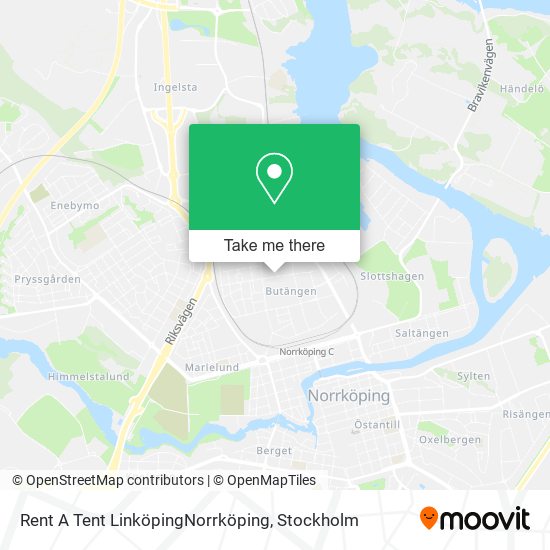 Rent A Tent LinköpingNorrköping map
