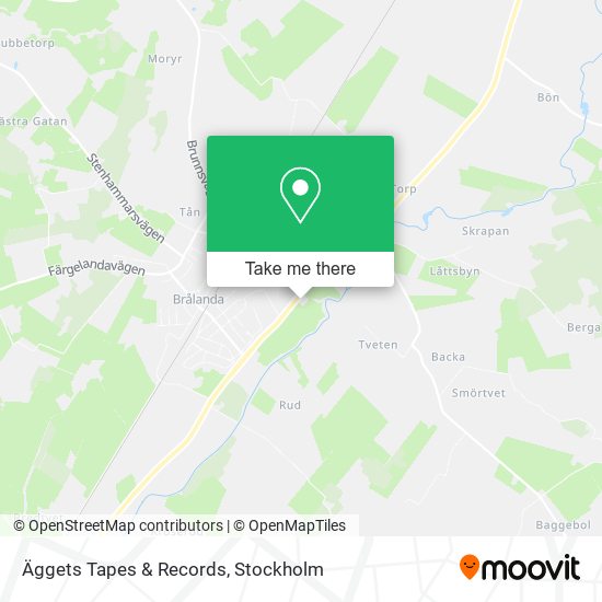 Äggets Tapes & Records map