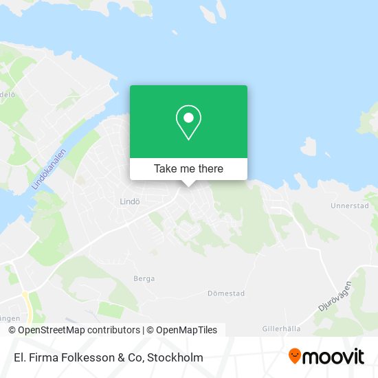 El. Firma Folkesson & Co map