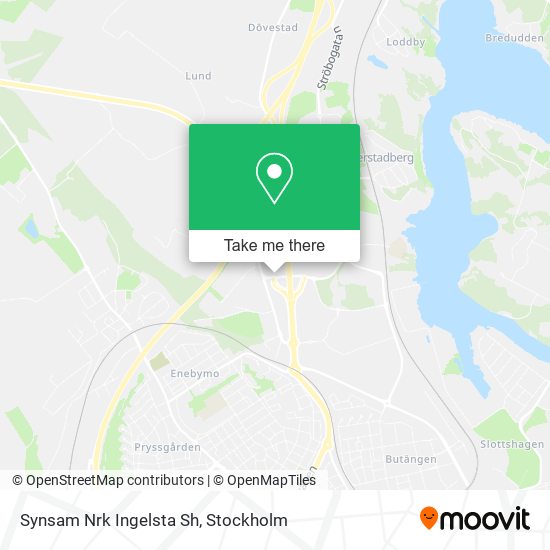 Synsam Nrk Ingelsta Sh map