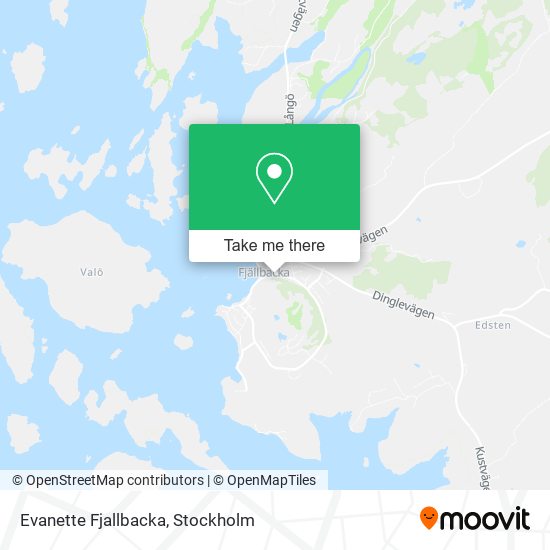 Evanette Fjallbacka map