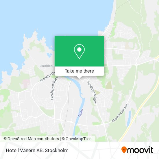 Hotell Vänern AB map