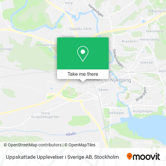 Uppskattade Upplevelser i Sverige AB map