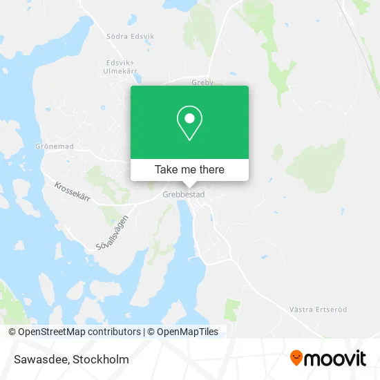 Sawasdee map