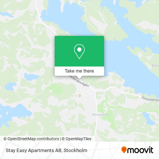 Stay Easy Apartments AB map