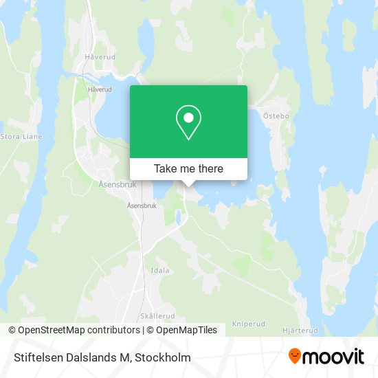 Stiftelsen Dalslands M map