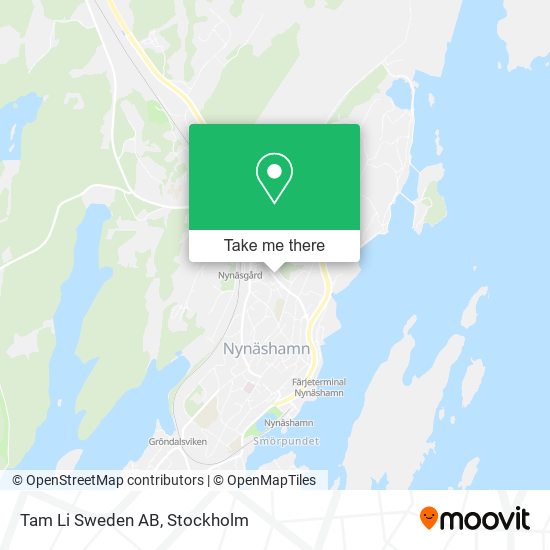 Tam Li Sweden AB map