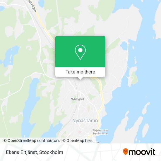 Ekens Eltjänst map