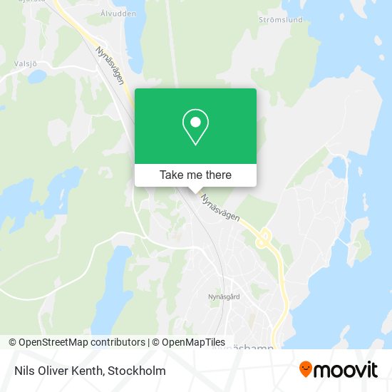 Nils Oliver Kenth map