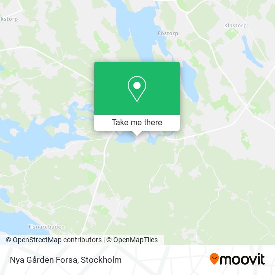 Nya Gården Forsa map