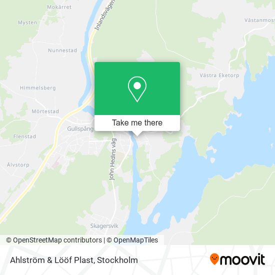 Ahlström & Lööf Plast map
