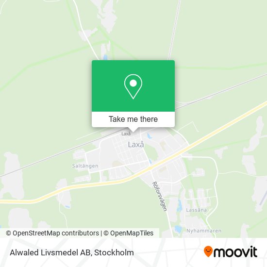 Alwaled Livsmedel AB map
