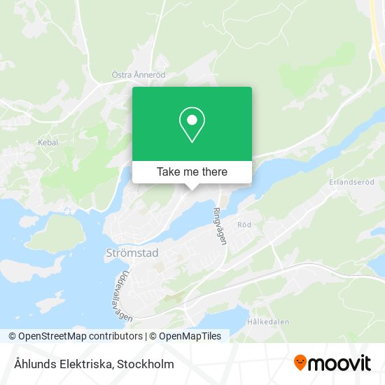 Åhlunds Elektriska map