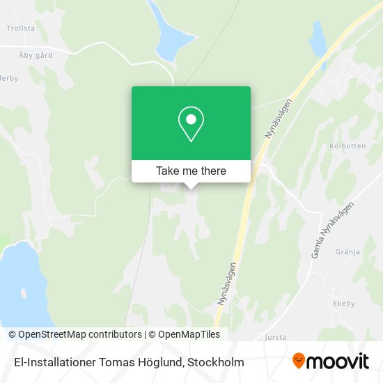 El-Installationer Tomas Höglund map