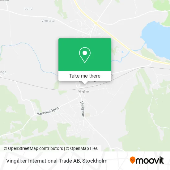 Vingåker International Trade AB map