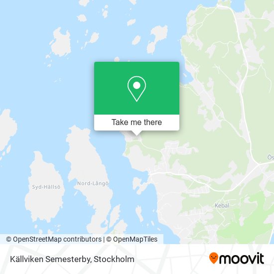 Källviken Semesterby map