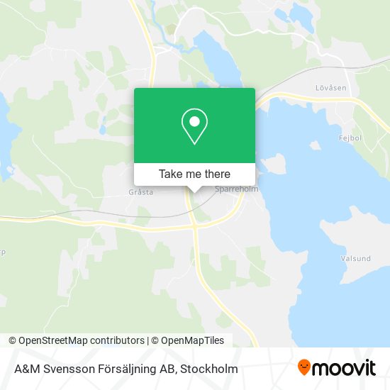 A&M Svensson Försäljning AB map