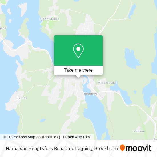 Närhälsan Bengtsfors Rehabmottagning map