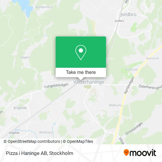 Pizza i Haninge AB map