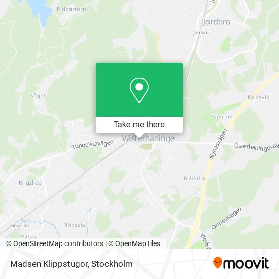 Madsen Klippstugor map